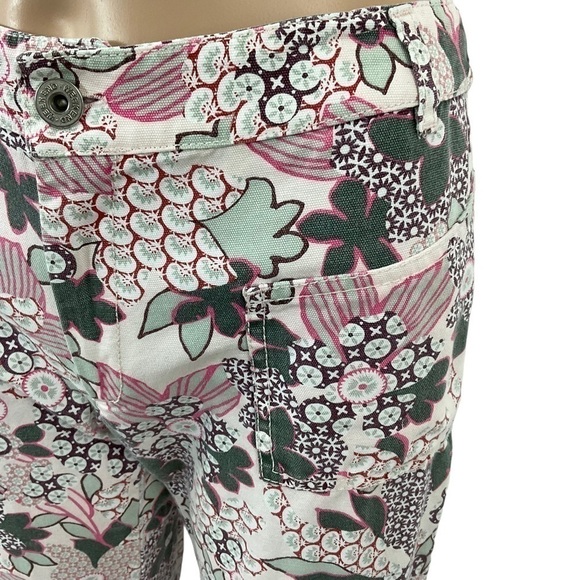 MAXMARA Weekend Floral jeans size 2 made in Italy - Picture 5 of 9